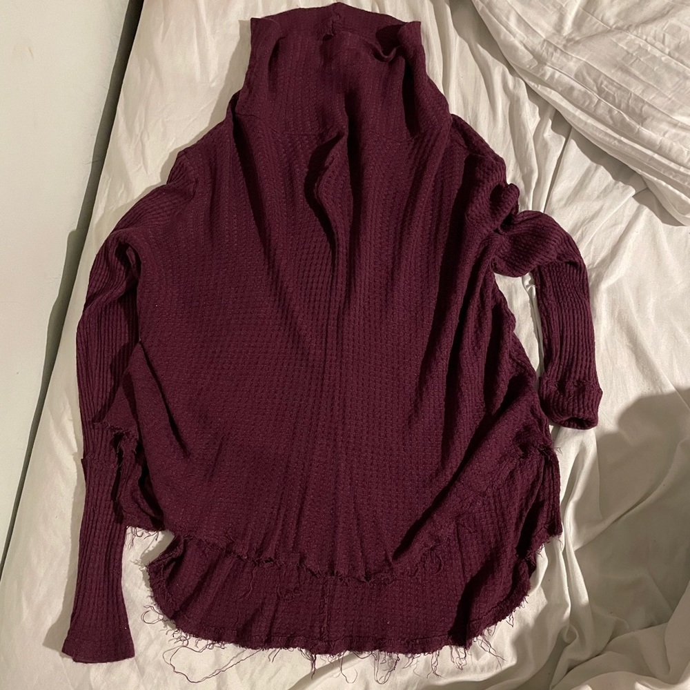 Pacsun burgundy turtle neck sweater